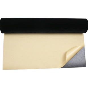 背胶绒布自粘0.6mm植绒布带胶背景布金银首饰盒珠宝盒内衬布包装