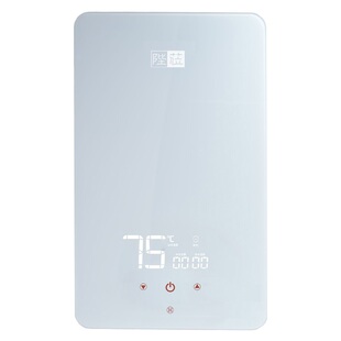 陛莅超导热水器380V三相电23L变频恒温热水一直洗支持顶喷大花洒