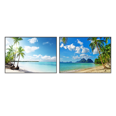 卧室床头宾馆客房横版单幅装饰画