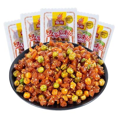 佳龙五谷杂粮甜辣味辣条解馋零食小包装独立儿时回忆怀旧辣条批发