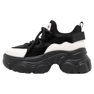 [孟子义同款]LeeCooper厚底老爹鞋女2026新款春季时尚加绒休闲鞋