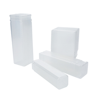 透明塑料伸缩盒长方形盒子钻头铣刀盒白钢车刀包装盒机床附件刀杆