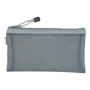 透明网纱笔袋尼龙文具袋男孩大容量可带入考场铅笔袋女孩小学生初