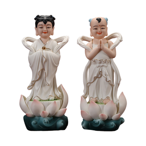 善财童子龙女金童玉女男童女童像