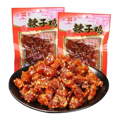 登荣辣子鸡爽口鸡辣条怀旧吃的