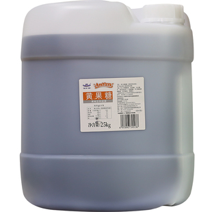 新日期安然黄金糖浆黄果糖25KG大桶装无蔗糖饮品珍珠奶茶专用原料