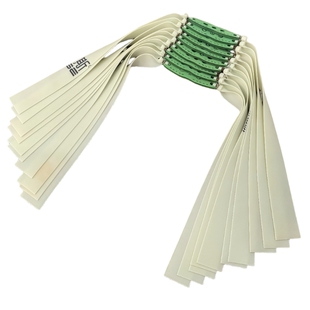 6副3015加宽2515普雷萨斯青白弹弓专用扁皮筋加厚成人户外大威力