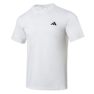 阿迪达斯短袖男t恤官方旗舰正品夏季新款男士纯棉半袖透气体恤男