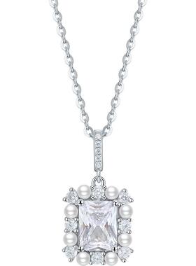 周六福S925银项链送女友生日礼物