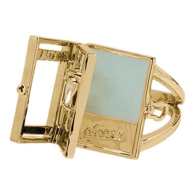 【3期免息】【女神节礼物】kate spade Page Turner书型戒指女