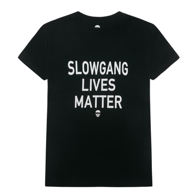 SlowGang印花修身短袖