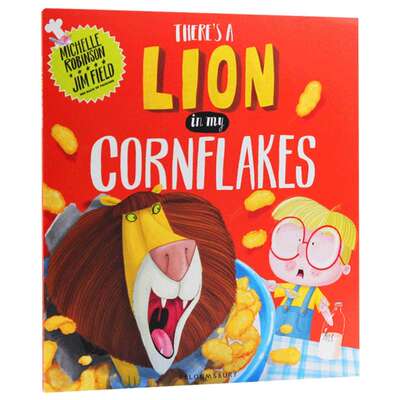 玉米片上的狮子 英文原版 There's a Lion in My Cornflakes 英文版儿童英语图画书 亲子故事绘本 Michelle Robinson 进口原版书籍
