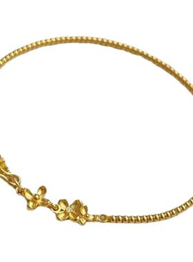 古法点钻桂花手链女vintage小众