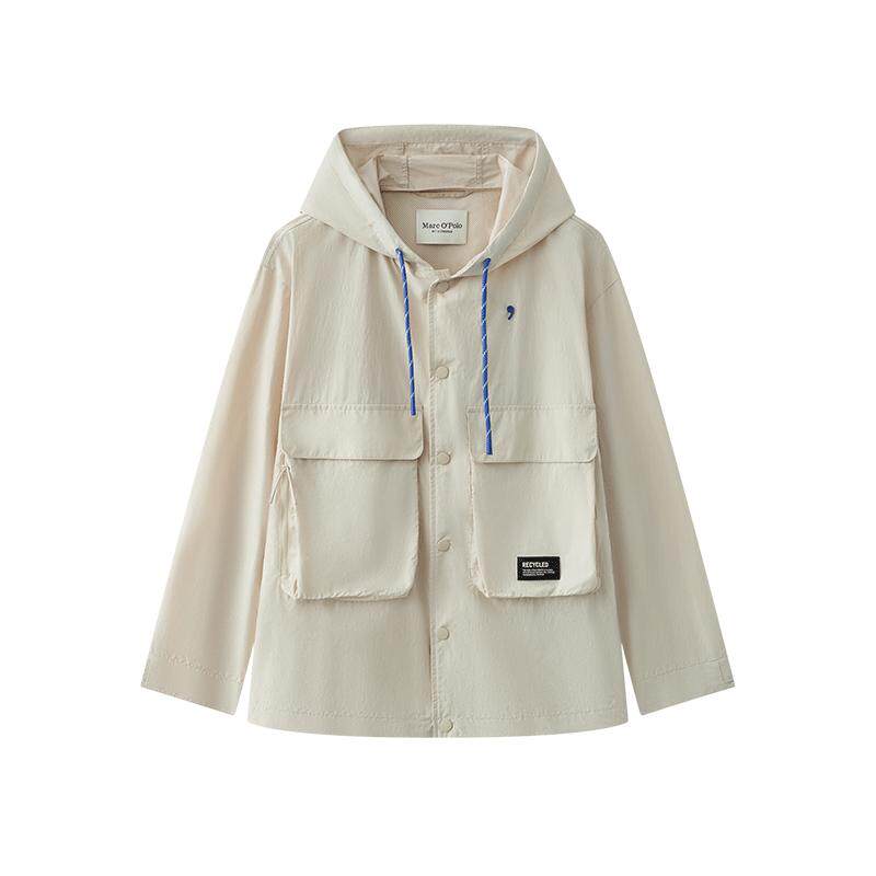 【自营】Marc O'Polo【再生尼龙】连帽工装休闲运动通勤夹克外套