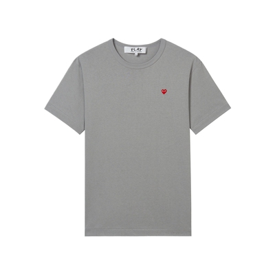 IT爱心logo缝饰短袖T恤