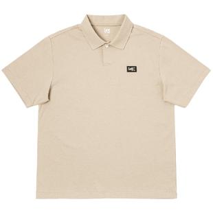 Lee舒适版防晒紫外线翻领Logo织标男凉感短袖polo衫LMT009801203