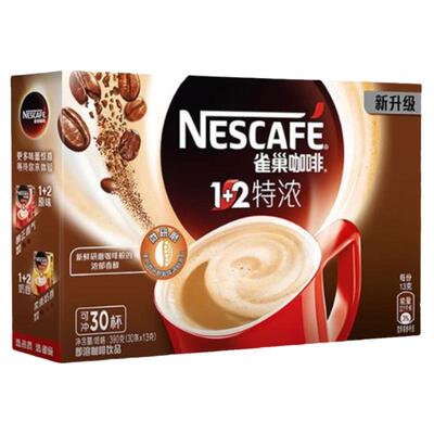 雀巢咖啡1+2特浓三合一速溶提神
