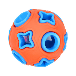 狗狗玩具球耐咬宠物玩具磨牙玩具边牧解闷神器发光铃铛橄榄弹力球