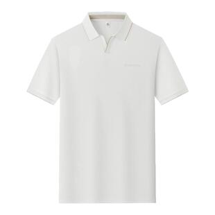 阿珂姆POLO衫新疆长绒棉男女款翻领短袖T恤夏团队工作服定制