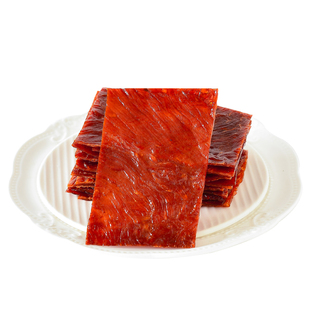 阿吉仔特产薄切炭烧原味猪肉脯猪肉干土猪肉休闲零食品