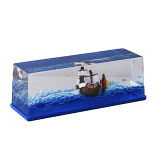 泰坦尼克号流体漂流瓶电脑桌摆件高级感小众瓶中船装饰品毕业礼物