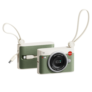 【国家3C认证】冇心CCD2代充电宝超薄小巧便携自带线超大容量10000毫安迷你移动电源能用华为小米苹果17专用