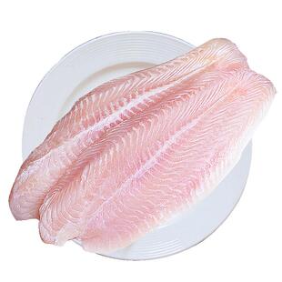巴沙鱼柳新鲜冷冻免浆非龙利鱼开背鱼片宝宝商用婴儿无刺无骨鱼肉