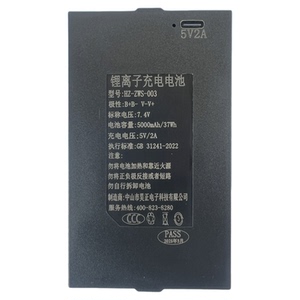 中山市昊正指纹密码人脸锂电池