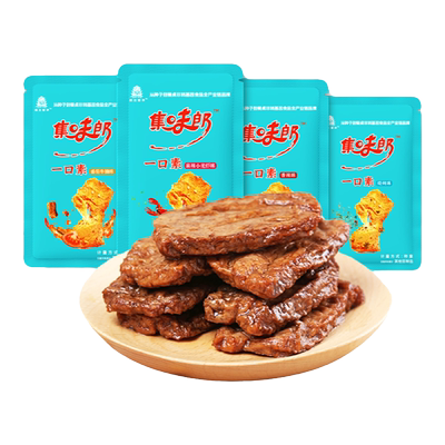 集味郎素肉素牛排豆干零食豆制品