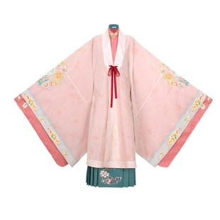 花朝记｜司花令｜传统大放量汉服｜提花绣花｜明制披风立领大襟衫