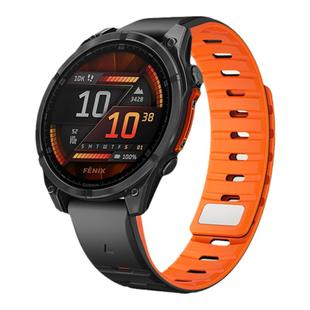 适用佳明飞耐时Fenix8/7/6/5快拆磁吸液态硅胶本能2x运动男士表带