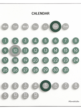 创意摆件万年历挂件Noridongsan