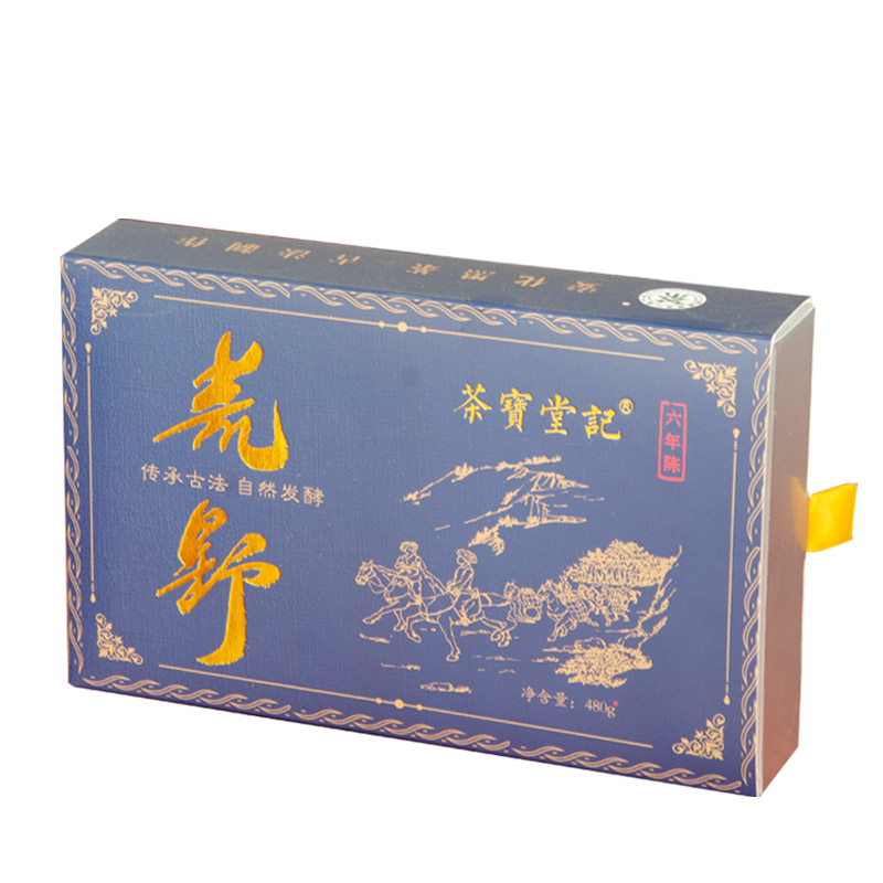 安化黑茶金花茯砖茶480克