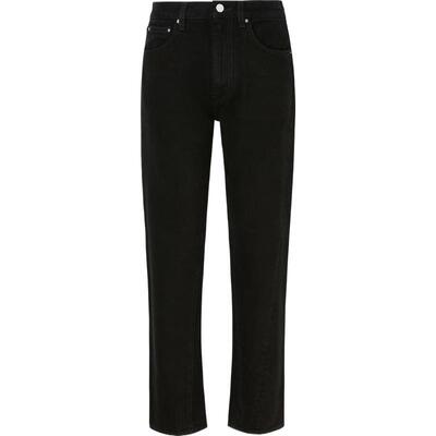 [经典款]TOTEME 女高腰锥形九分牛仔裤