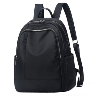 双肩包女士2025新款时尚百搭防水牛津布小背包旅游轻便旅行大容量