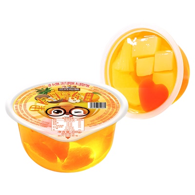 三只松鼠_果肉果冻什锦味200g
