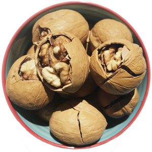 陕西特产西安回民街薄皮纸皮椒盐核桃咸味炒核桃新货熟核桃500g