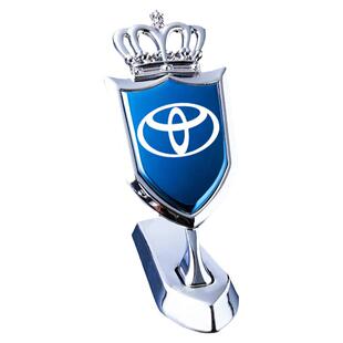 适用于丰田rav4雷凌卡罗拉锐志改装车标汽车个性装饰用品定制立标