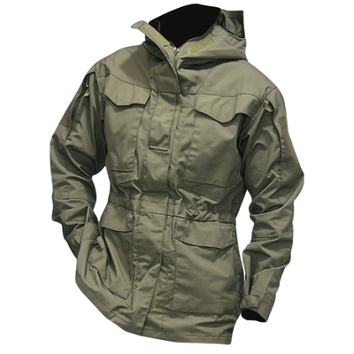 春秋男M65战术收腰风衣户外套防风中长款军迷彩战地冲锋衣登山服