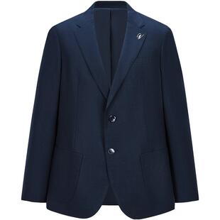 [亚麻]GIOVANNI VALENTINO春季新款男士休闲西装西服单西便西外套