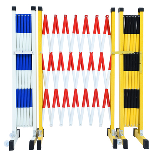 玻璃钢管式伸缩围栏电力施工绝缘硬质折叠可移动道路隔离防护栏杆