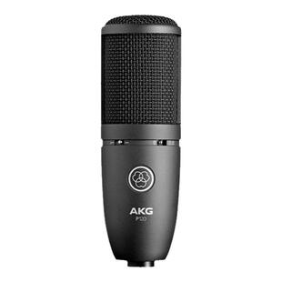 AKG/爱科技 P120主播专业电容麦克风录音话筒电脑k歌声卡套装设备