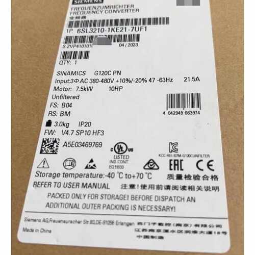 6SL3210-1KE21-7UP1询价