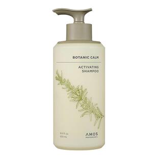AMOS植物舒缓赋活洗发水纯素护理强韧发根秀发润泽500ml【临期】