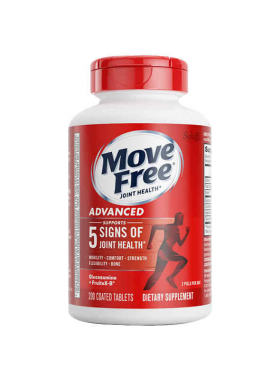 美国直邮Schiff Move Free益节氨糖软骨素红瓶日常关节养护*2瓶装