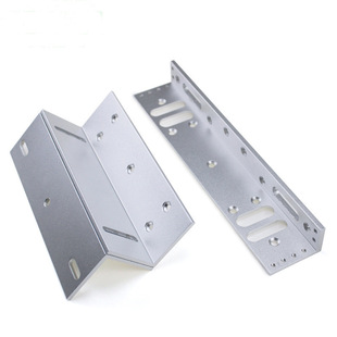 280kg磁力锁L支架型ZL型支架180公斤ZL支架铁电磁锁LC支架U型门夹