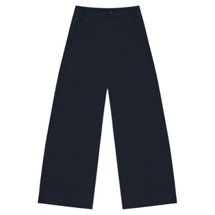 HONORE古月 挺括超轻抗皱面料 简约立体廓形宽松八分气球裤