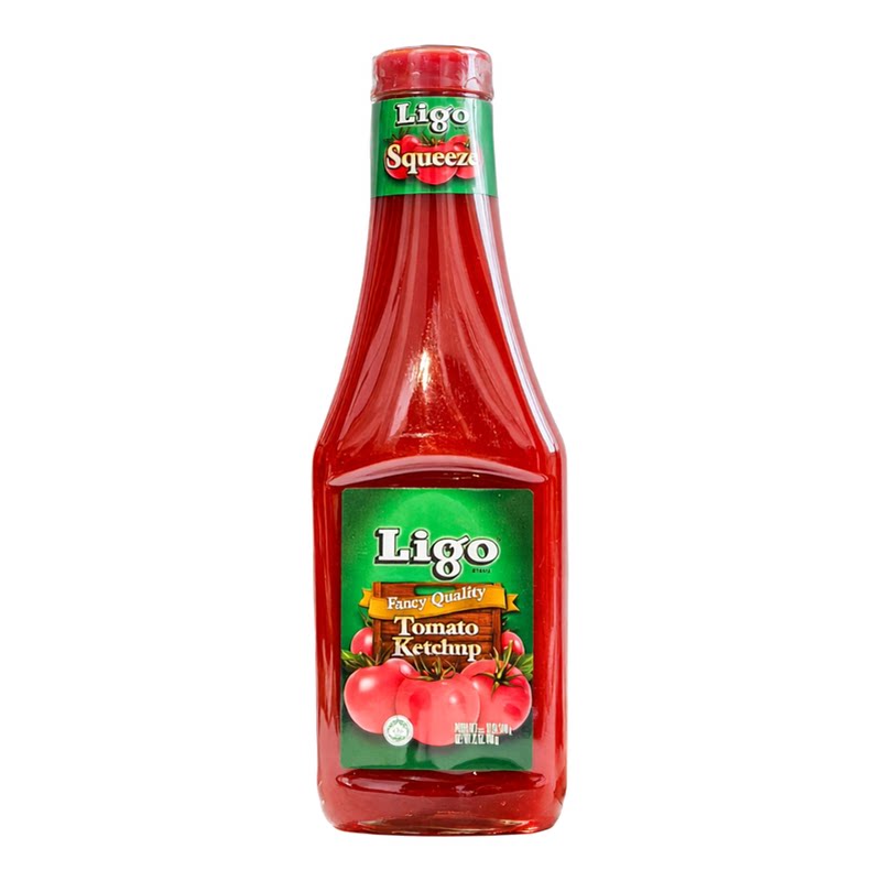 Ligo力高牌蕃茄酱茄汁唧唧装340g调味料番茄酱拌面蘸酱商用进口版