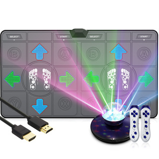 瘦身男女无线双人家用跳舞毯电视电脑两用体感游戏跑步毯跳舞机