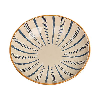 日式圆盘8英寸陶瓷深汤盘